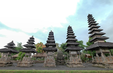 Taman Ayun Temple , Traditional balinese architecture. Bali island ; Indonesia