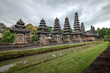 Fototapeta na wymiar Taman Ayun Temple , Traditional balinese architecture. Bali island ; Indonesia