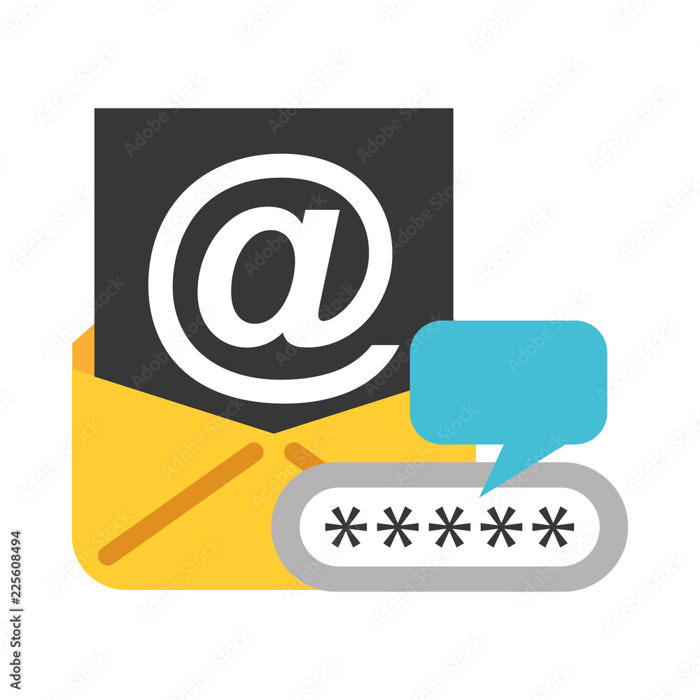 Poster email message password data security