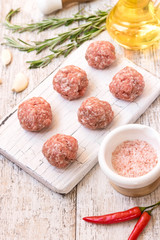 Fresh Beef and Pork Meatballs