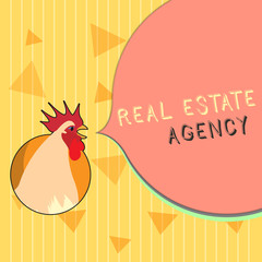 Handwriting text Real Estate Agency. Concept meaning Business Entity Arrange Sell Rent Lease Manage Properties.