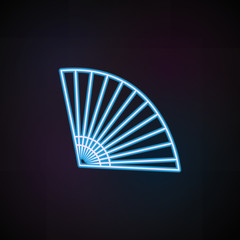 assortment icon in neon style. One of Woman Accessories collection icon can be used for UI, UX