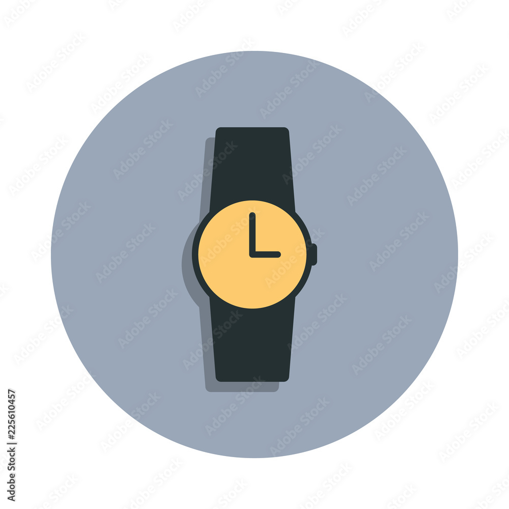 Poster watch icon in badge style. one of web collection icon can be used for ui, ux