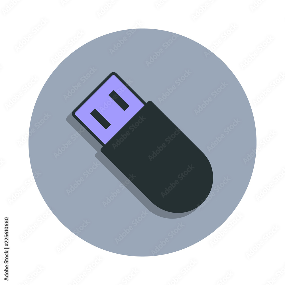 Poster flash card icon in badge style. one of web collection icon can be used for ui, ux