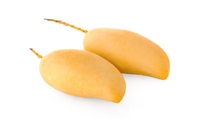 mango fruit isolated on white background