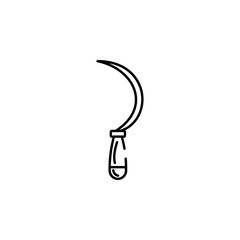 bagging hook icon. Element of Pakistan culture for mobile concept and web apps illustration. Thin line icon for website design and development, app development
