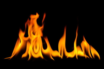 Fire flames background