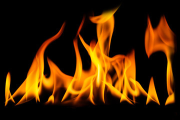 Fire flames background