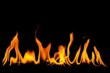 Fire flames background