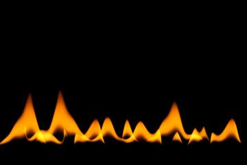 Fire flames background