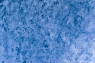 Abstract blue cement texture. Grungy blue concrete wall background for interior design or add text.