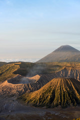 Mount Bromo at sunrise in Java, Indonesia