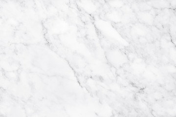 Fototapeta premium White marble texture and background for design pattern artwork.