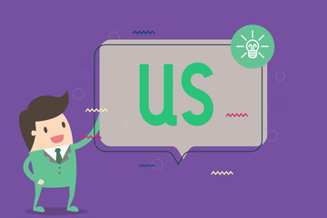 Conceptual hand writing showing Us. Business photo showcasing The information required to contact someone Entity use to reach showing.