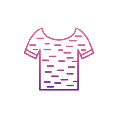 summer t-shirt icon in nolan style. One of Summer Clothes collection icon can be used for UI, UX