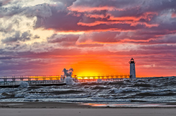 At the Beginning of the Sunset