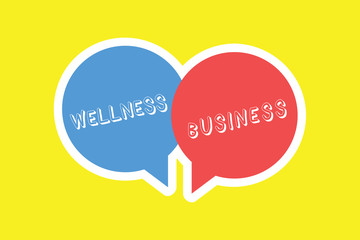 Handwriting text Wellness Business. Concept meaning Professional venture focusing the health of mind and body.