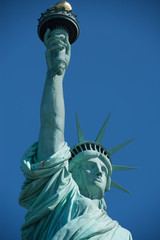 Fototapeta na wymiar ニューヨークの自由の女神像