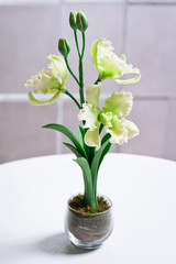 Polymer clay flowers 
