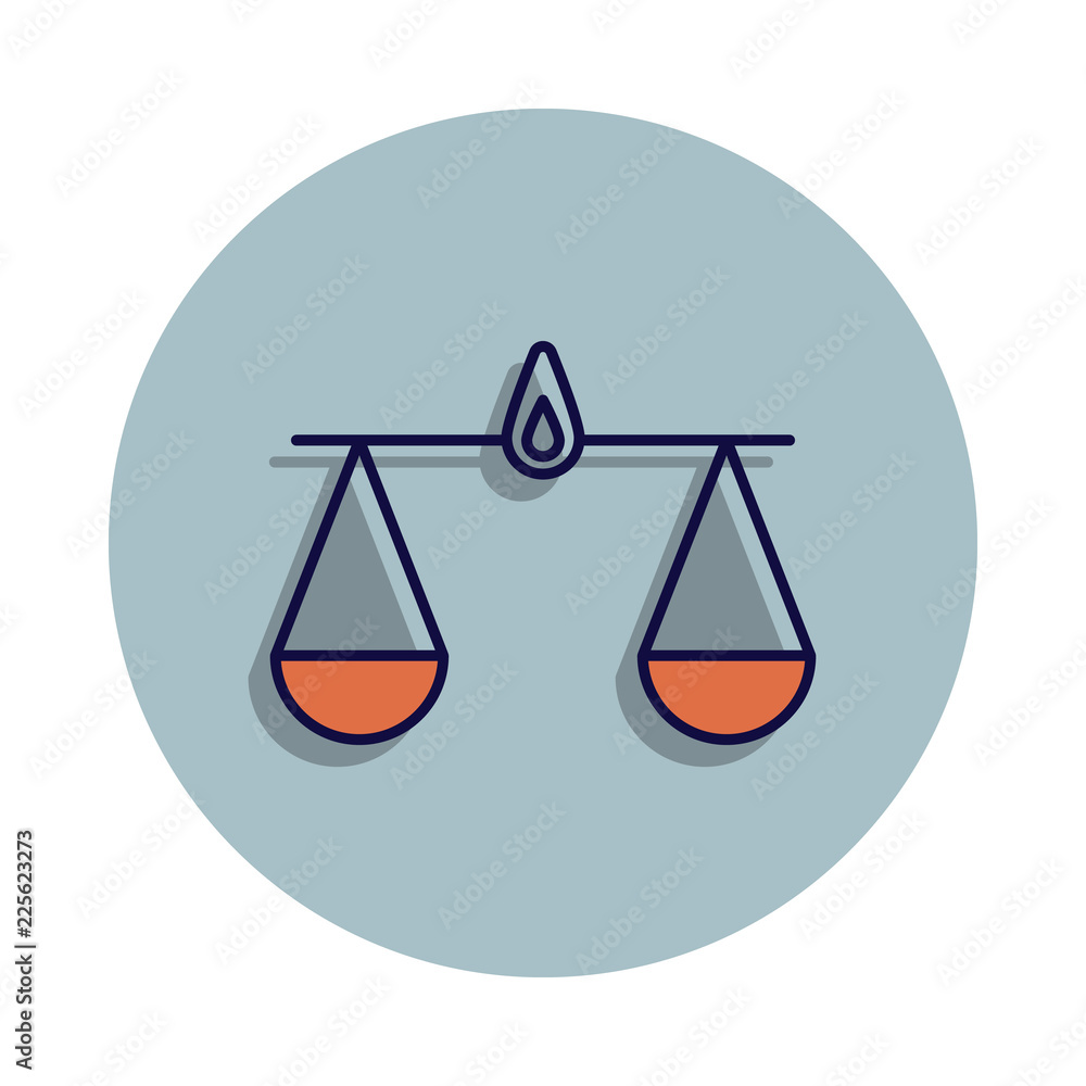 Poster lira icon in badge style. one of web collection icon can be used for ui, ux