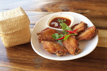 Fried chicken wings