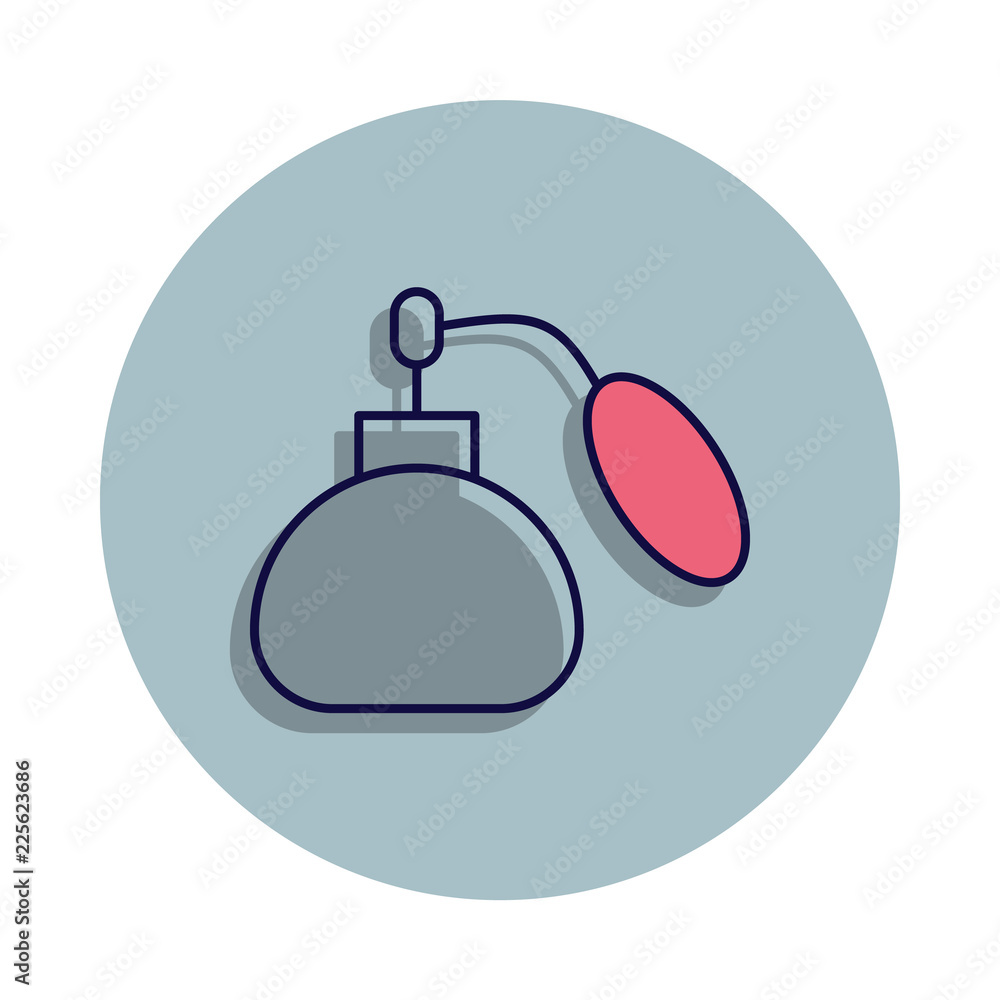 Poster spirits icon in badge style. one of web collection icon can be used for ui, ux