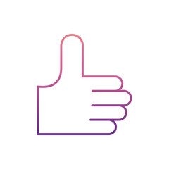 like sign icon in nolan style. One of Web collection icon can be used for UI, UX