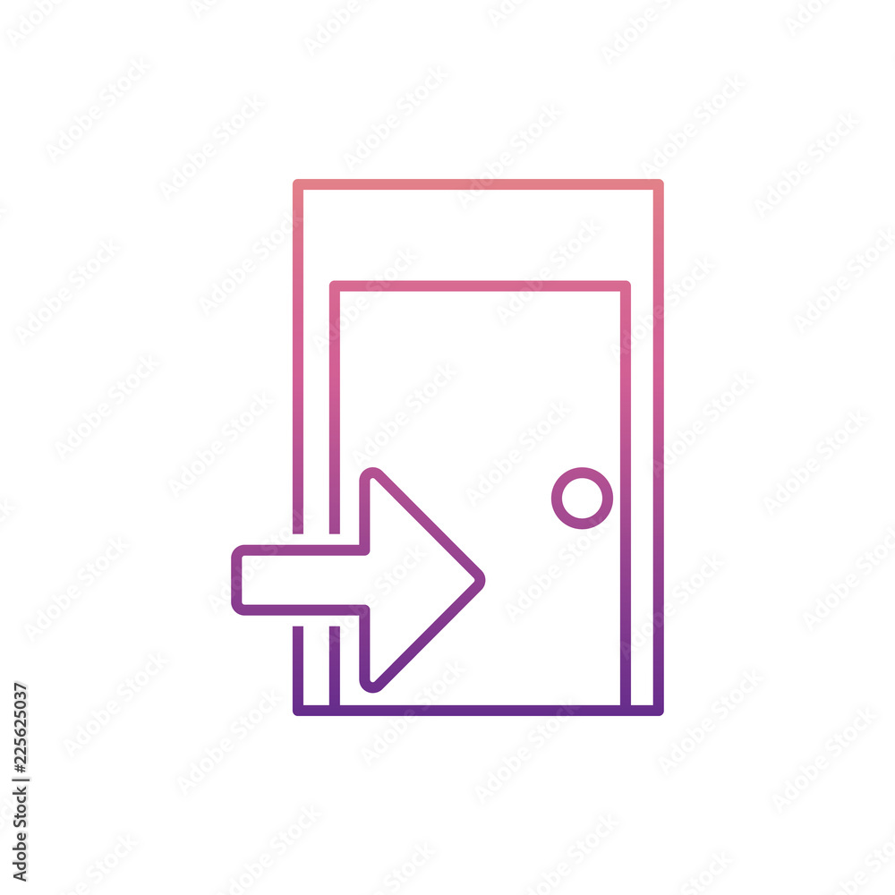 Aufkleber enter sign icon in nolan style. one of web collection icon can be used for ui, ux