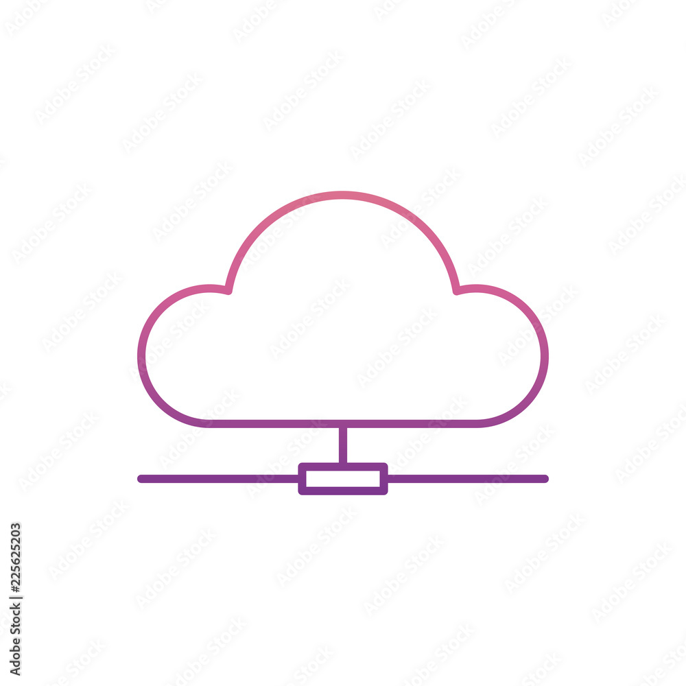 Poster network sign icon in nolan style. one of web collection icon can be used for ui, ux