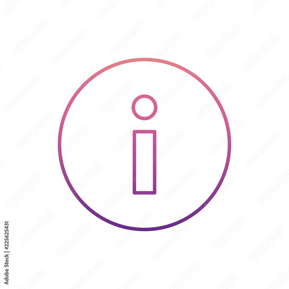 Poster info sign icon in nolan style. one of web collection icon can be used for ui, ux