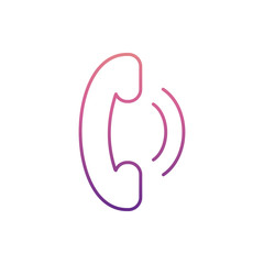 call sign icon in nolan style. One of Web collection icon can be used for UI, UX