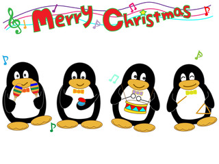 ペンギンのクリスマスコンサート