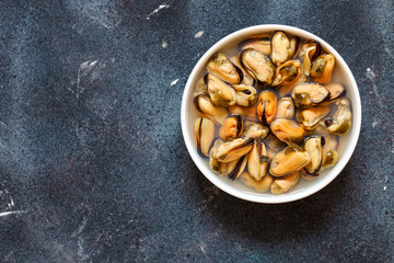 Shrimps and mussels