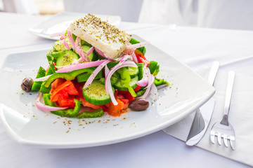 Greek Salad, Greece cuisine