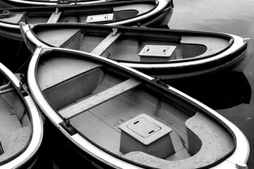 Boats on the coast in Denmark