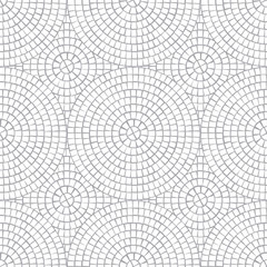Abstract mosaic seamless pattern. Vector background. For design and decorate backdrop. Endless texture. Ceramic tile fragments. broken tiles trencadis. gray art