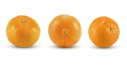 collection of orange fruit in difference side