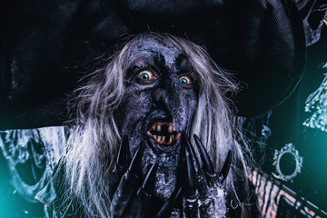 frightening dark witch