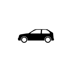 Hatchback icon. Element of vehicle. Premium quality graphic design icon. Signs and symbols collection icon for websites, web design, mobile app