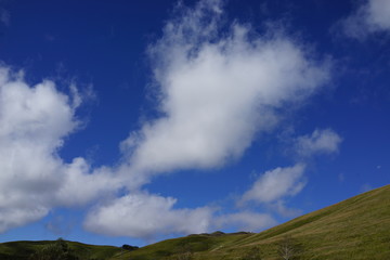 青空　景色　風景　雲