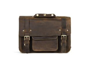 Men's sling bag isolated on a white background.