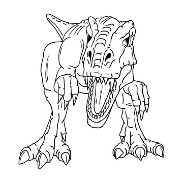 vector - dinosaur