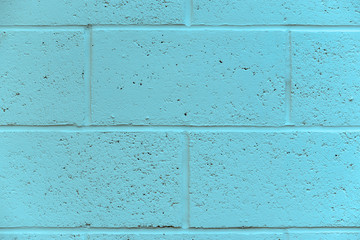 Blue concrete wall as background