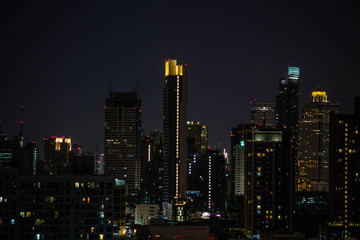 Fototapeta na wymiar Bangkok de noche
