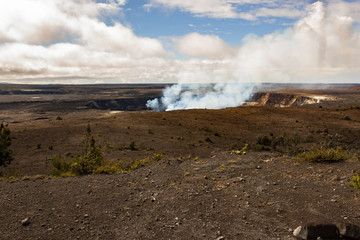 aktiver Vulkan auf Hawaii