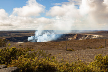 aktiver Vulkan auf Hawaii