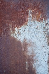 Old rusty grunge metal surface