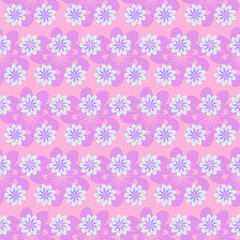 Floral delicate background pattern for design fabric baby linen, textiles, wallpaper pink delicate flavor flat underwear