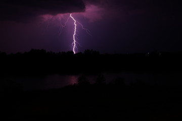 Thunderstorm in Croatia