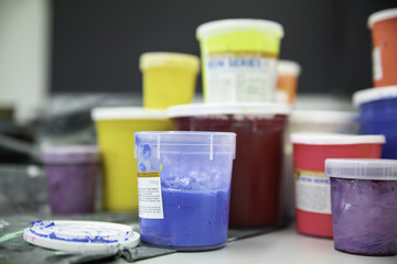 Siebdruck Farbe